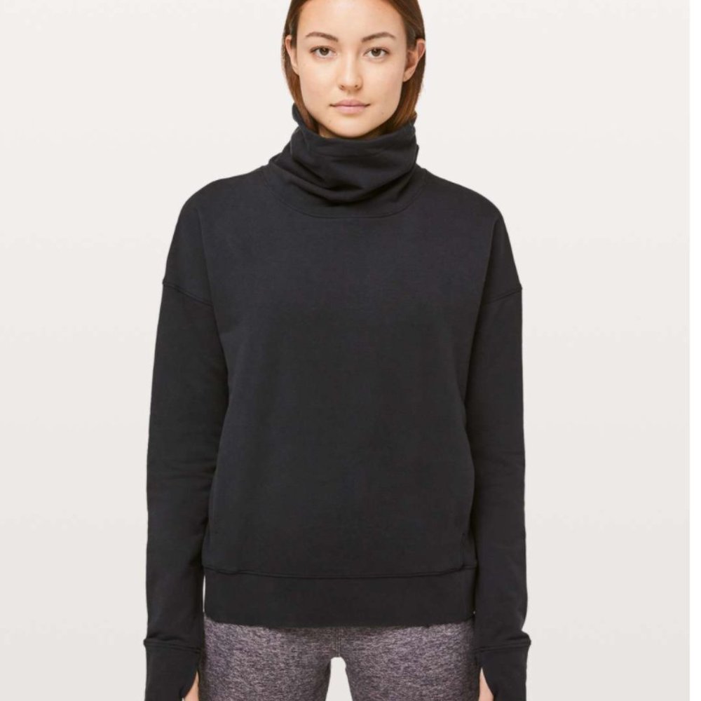 Lululemon Go Forward Pullover Sweatshirt women's size 8
